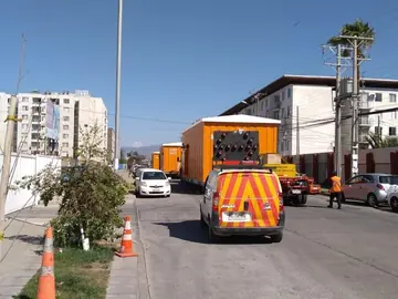 Salas eléctricas en traslado